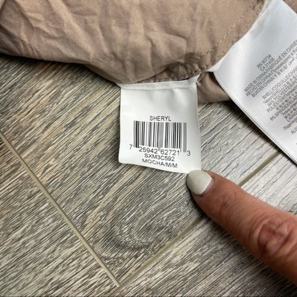 BCBGMAXAZRIA Sheryl Mocha Faux Suede Skirt Size M - Picture 3 of 8
